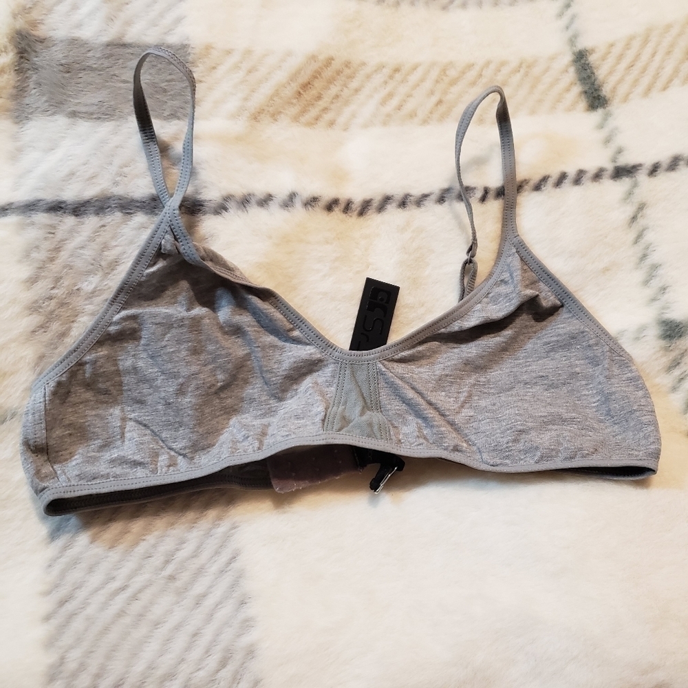 Joe's Jeans Basic Grey Bralette NWT Size Small